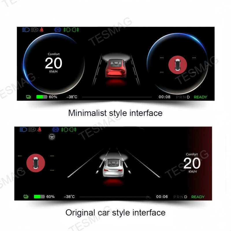 8.9-inch CarPlay Dashboard Screen for Tesla Model 3/Y