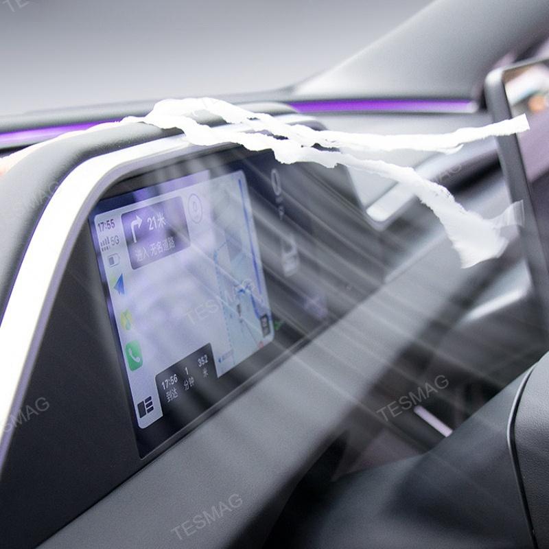 8.9-inch one-piece instrument screen with ambient lighting for the Tesla Model 3 Highland