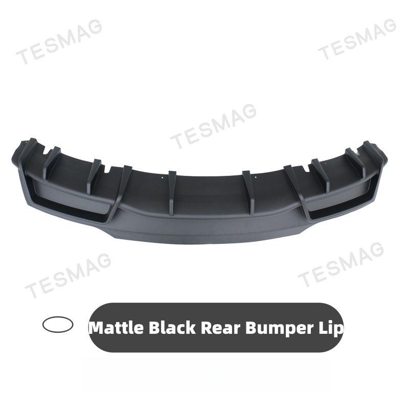 2024+ Tesla Model 3 Highland Rear Bumper Lip Diffuser ABS Body Kit Performance Styling Accessory