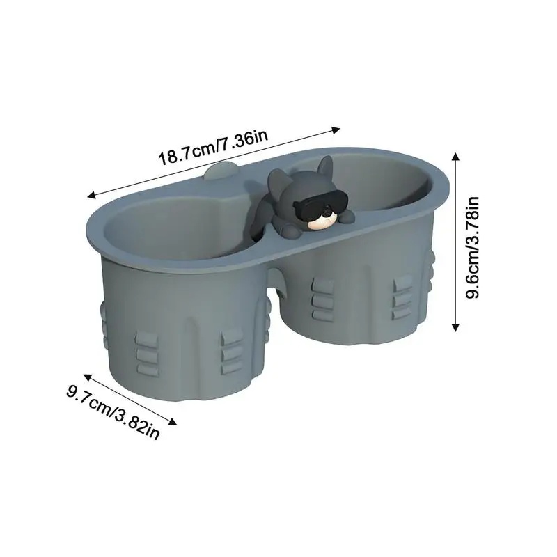 Portavasos consola central Tesla Model 3/Y