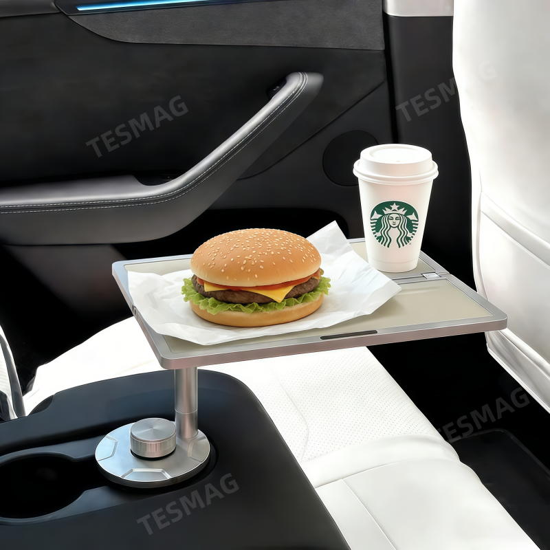 Foldable Aluminum Car Table for Tesla Model 3/ Y/ S /X