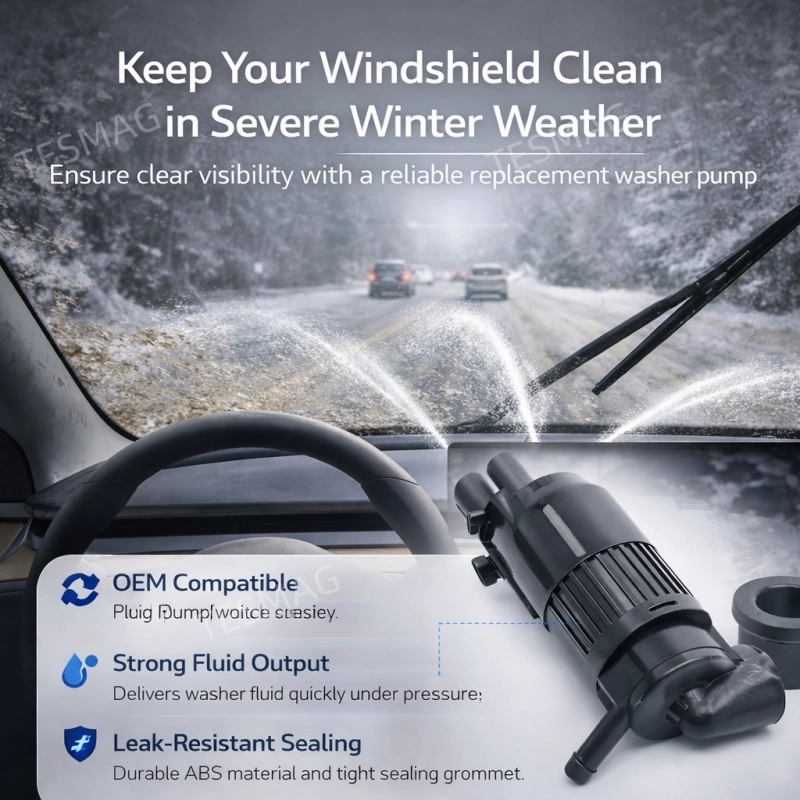 Windshield Washer Pump Replacement for Tesla Model S 2012-2025 (PUM812072)