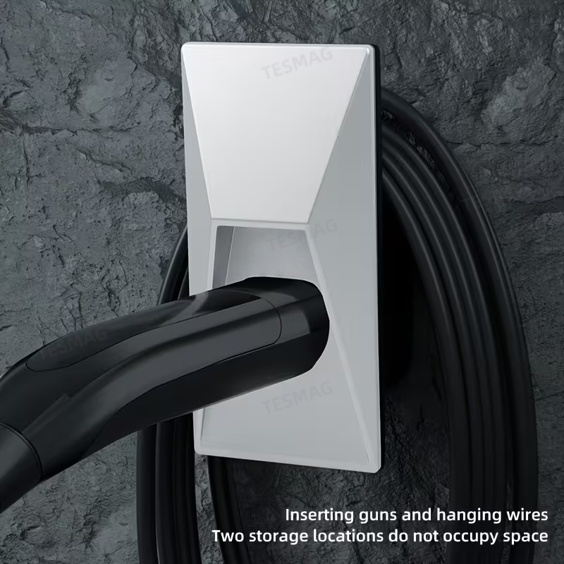 Charging Cable Holder & Wall Mount Organizer for Tesla Model 3/Y/S/X