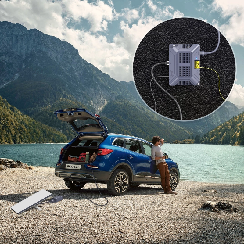 150W Gigabit PoE Injector with Splitter Adapter for Starlink Mini 48V Output with ESD Protection