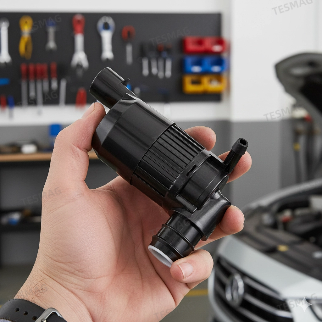 Windshield Washer Pump Motor For Tesla Model S 2012-2021 ( 1005453-00-C )