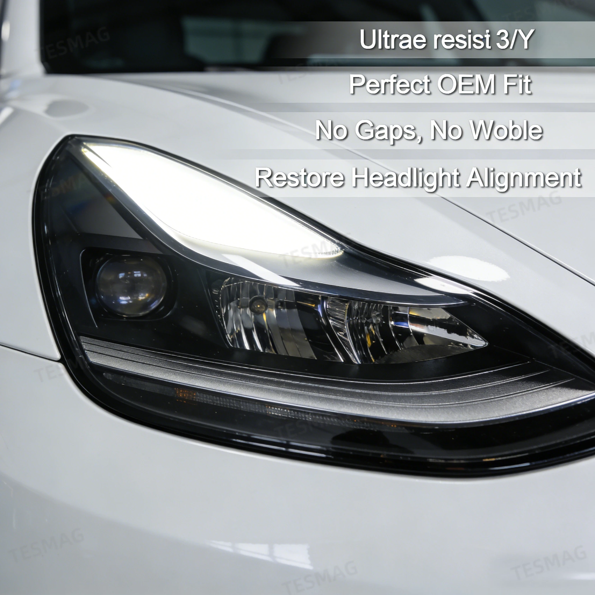 Headlight Support Bracket For Tesla Model 3 / Y Headlamp Mount (1514952-00-B / 1514953-00-B）