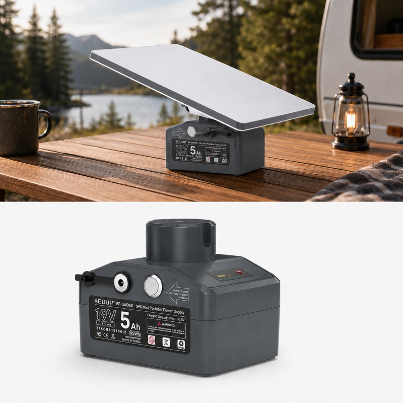 95Wh Portable Battery Power Base with Mounting Adapter for Starlink Mini