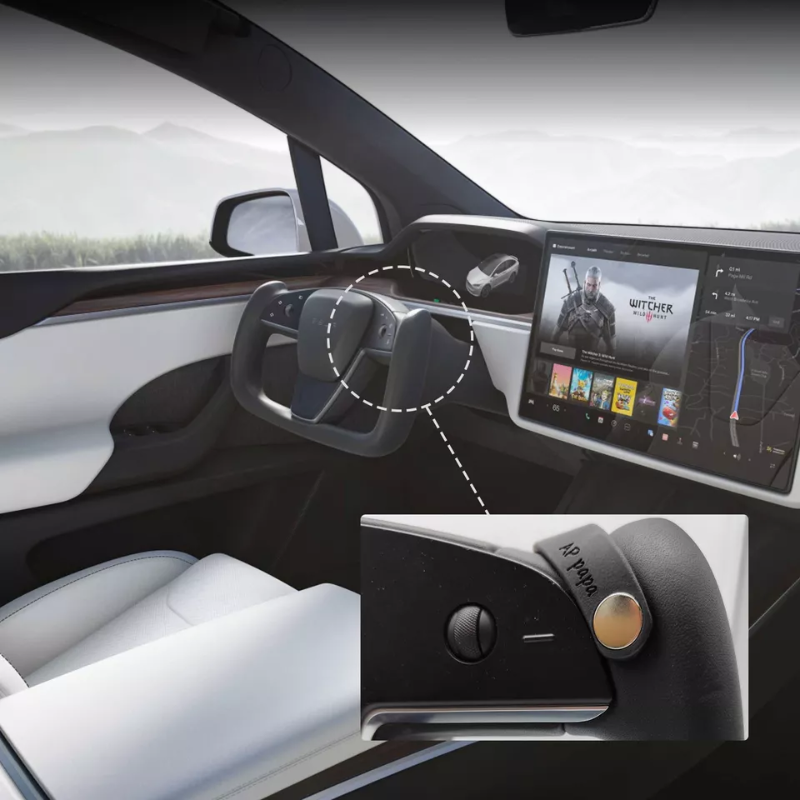 AP PAPA Yoke Version Autopilot Buddy for Tesla Model S/X (2021-2025)