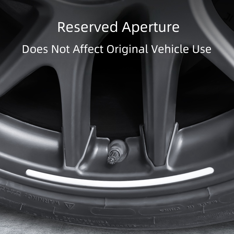 4Pcs Tesla Model 3 Highland 18-inch Reflective Rim Protector