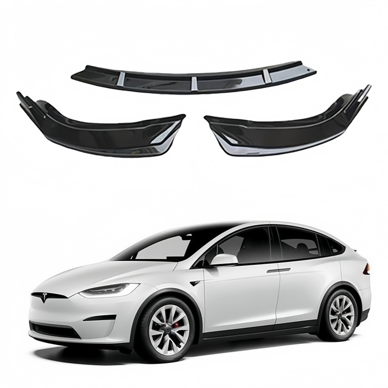 ABS Front Bumper Lip Spoiler for Tesla Model X 