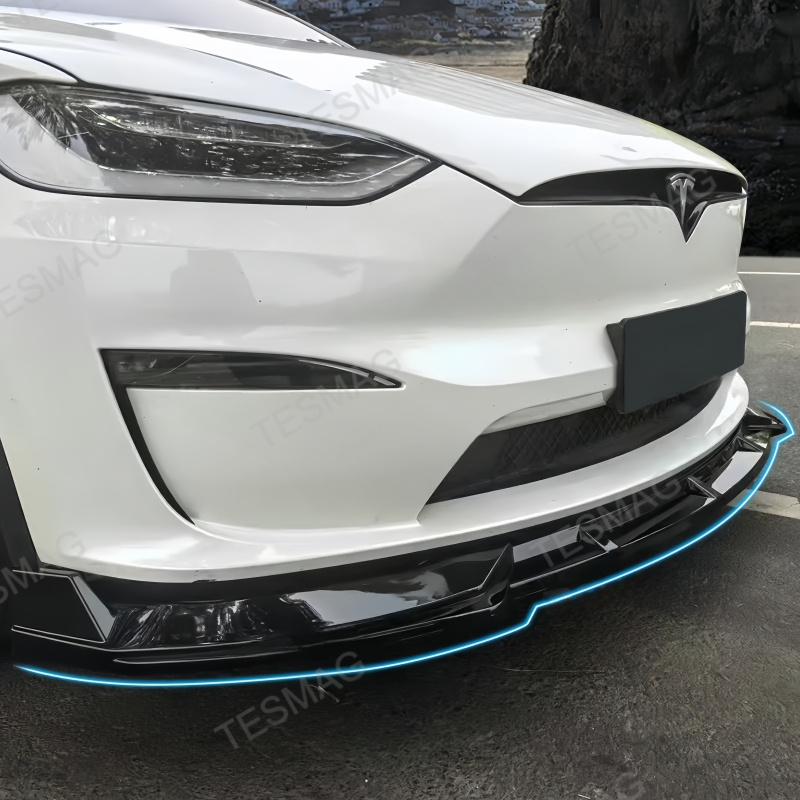 ABS Front Bumper Lip Spoiler for Tesla Model X 