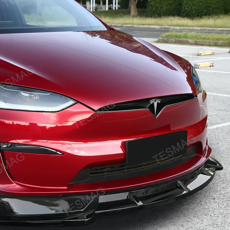 ABS Front Bumper Lip Spoiler for Tesla Model X 