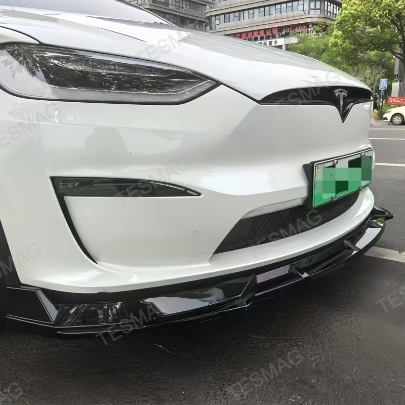 ABS Front Bumper Lip Spoiler for Tesla Model X 