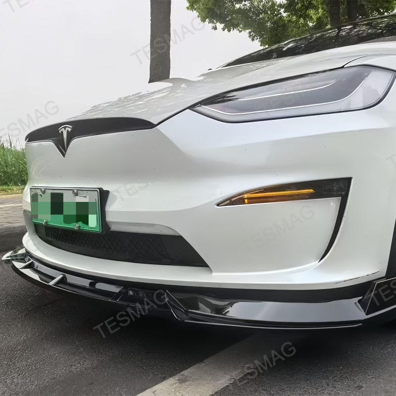 ABS Front Bumper Lip Spoiler for Tesla Model X 