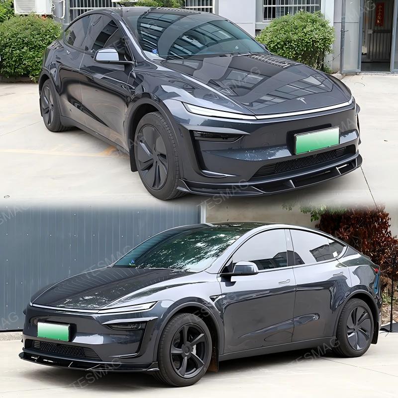 ABS Front Lip Spoiler for Tesla Model Y Juniper 2025+
