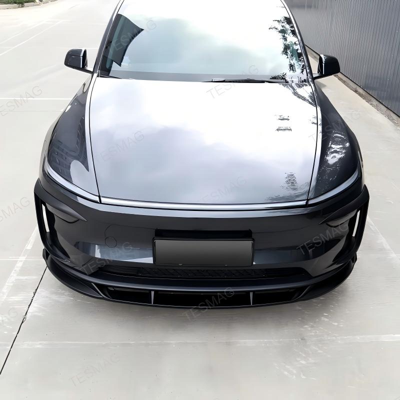 ABS Front Lip Spoiler for Tesla Model Y Juniper 2025+