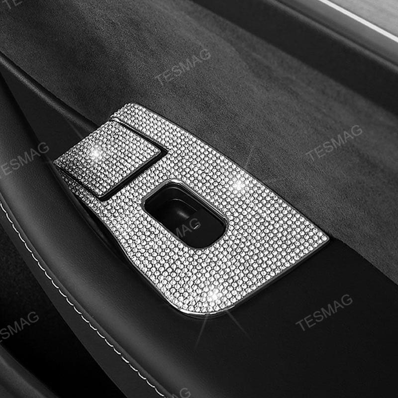 Tesla Model 3/Y window switch button diamond patch