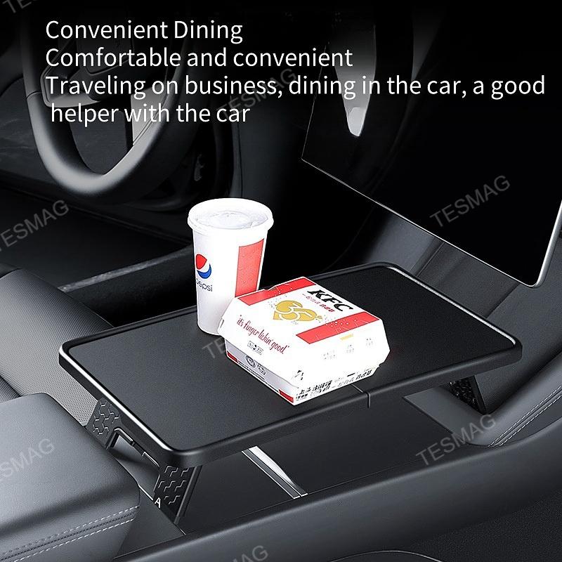 Tesla Model 3/Y/3 Highland Folding Small Table Plate