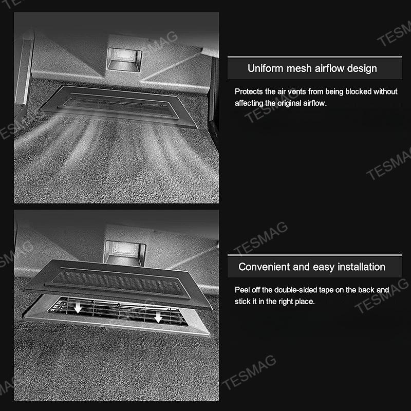 Air Vent Shield for Tesla Cybertruck Seats