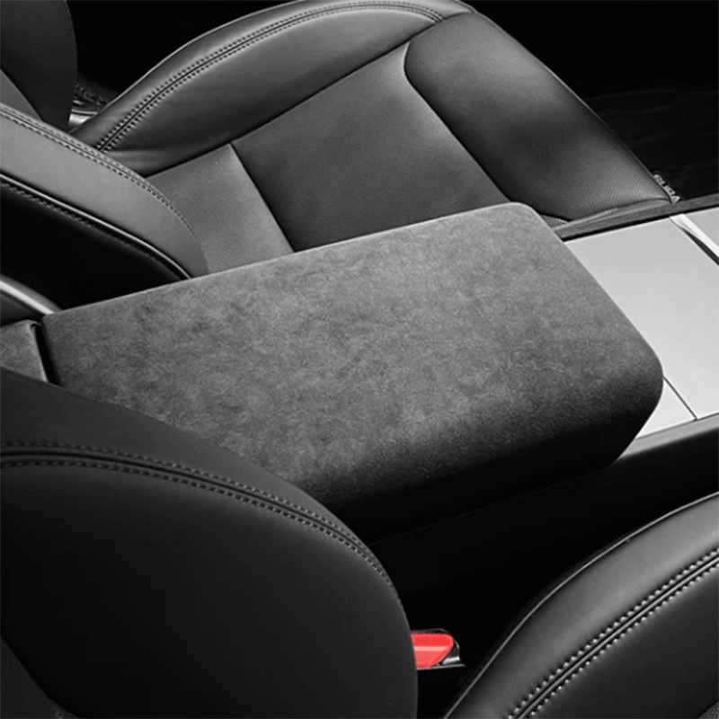 Alcantara Armrest Cover for Tesla Model 3 Highland 