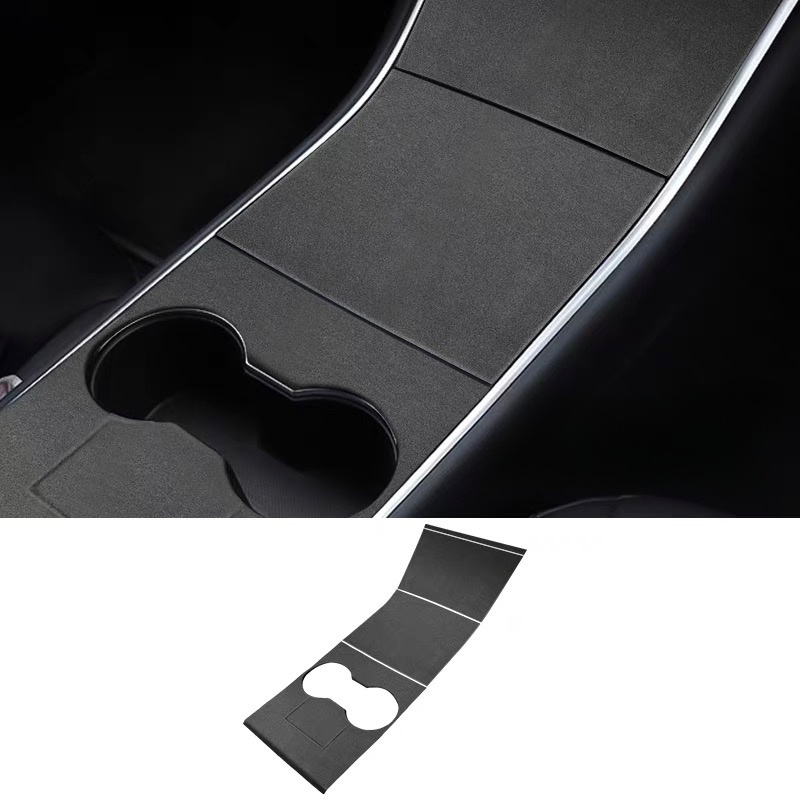 Alcantara Center Console Panel Cover for Tesla Model 3/Y
