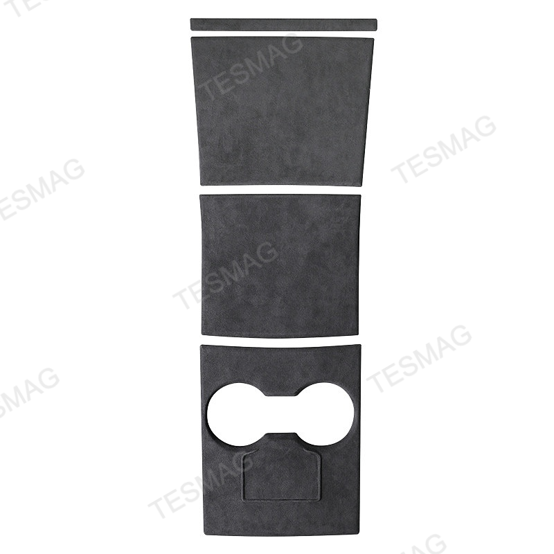 Alcantara Center Console Panel Cover for Tesla Model 3/Y