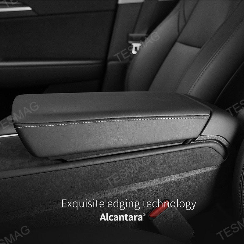 Alcantara Console Side Panel Protector for Tesla Model 3/Y