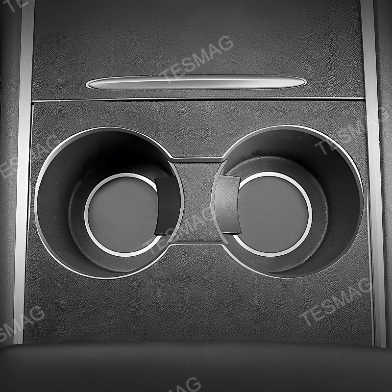 Alcantara Cup Holder Bottle Limiter for Tesla Model 3/Y