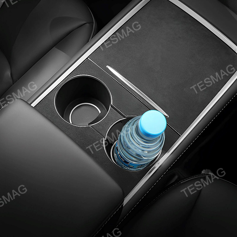 Alcantara Cup Holder Bottle Limiter for Tesla Model 3/Y