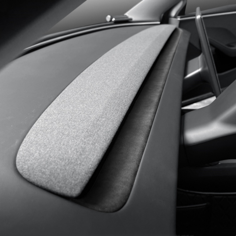 Alcantara Dash Cap Cover for Tesla Model 3 Highland-TESMAG