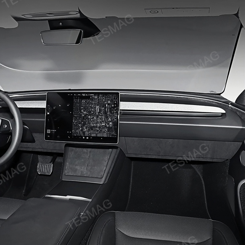 Alcantara Dash Cover for Tesla Model 3 Highland