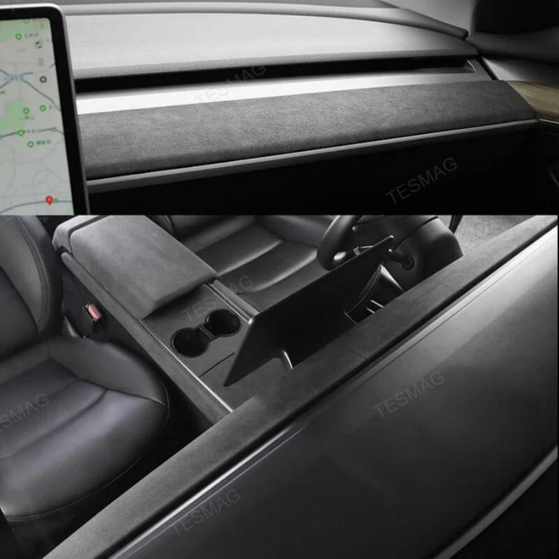 Alcantara Dashboard Cover for Tesla Model 3/Y(2017-2024)