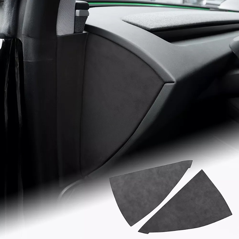 Alcantara Dashboard Side Stickers for Tesla Model 3 Highland