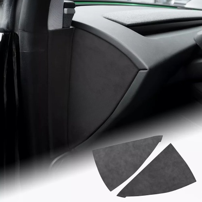 Alcantara Dashboard Side Stickers for Tesla Model 3 Highland
