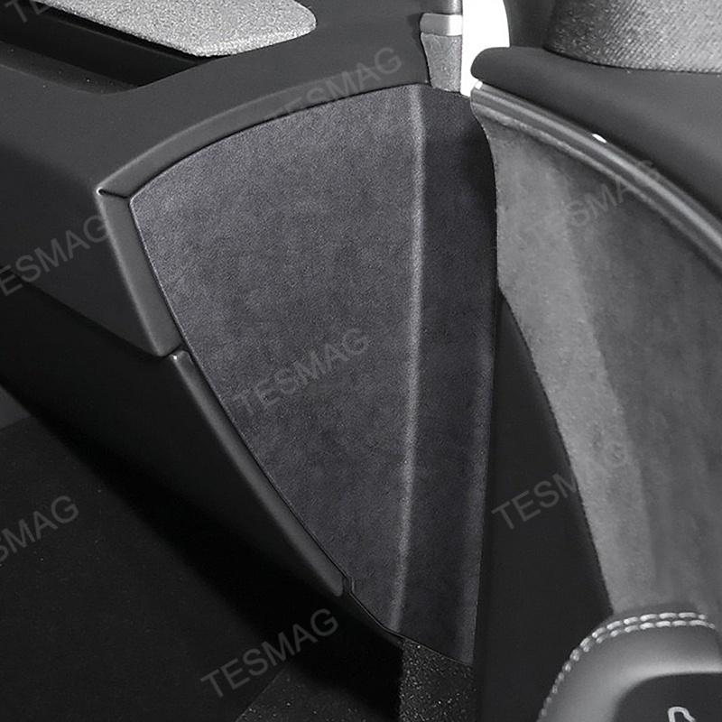 Alcantara Dashboard Side Stickers for Tesla Model 3 Highland
