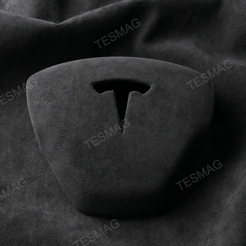 Alcantara Horn Airbag Cover for Tesla Model 3/Y
