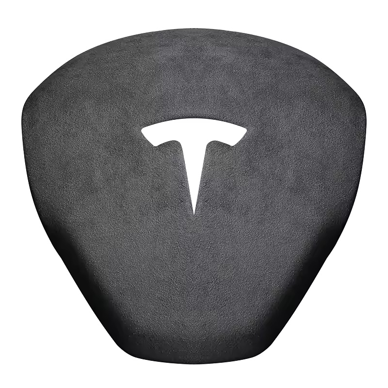 Alcantara Horn Airbag Cover for Tesla Model 3/Y