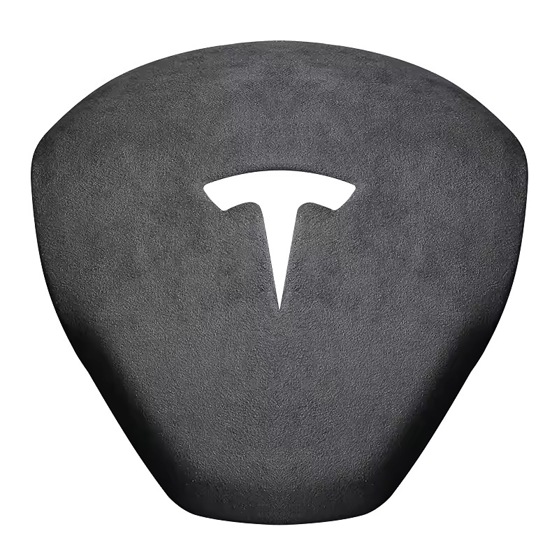 Alcantara Horn Airbag Cover for Tesla Model 3/Y
