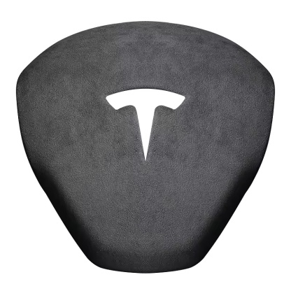 Alcantara Horn Airbag Cover for Tesla Model 3/Y