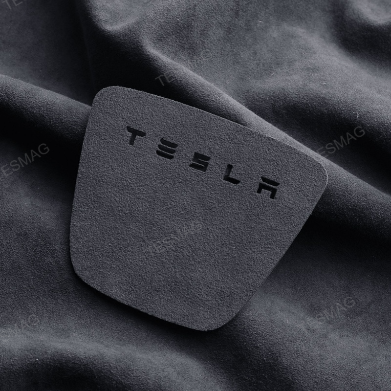Alcantara Middle Horn Cover for Tesla Model 3 Highland