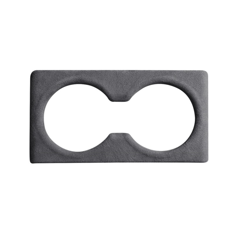 Alcantara Rear Seat Cup Holder Protection Cover For Tesla Model 3 Highland