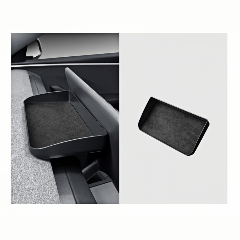 Alcantara Screen Behind Storage Box for Tesla Model 3/Y