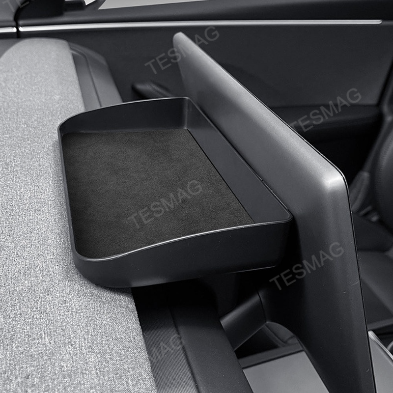 Alcantara Screen Behind Storage Box for Tesla Model 3/Y