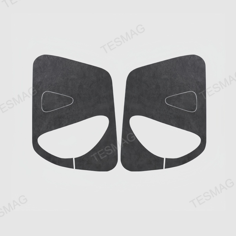 Alcantara Seat Belt Adjustment Panel Covers for 2025+ Tesla Model Y Juniper