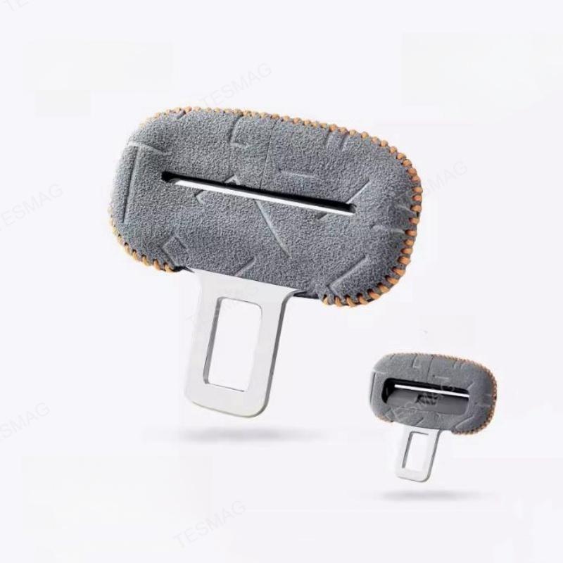 Alcantara Seat Belt Buckle Cover for Tesla Model S/3/X/Y