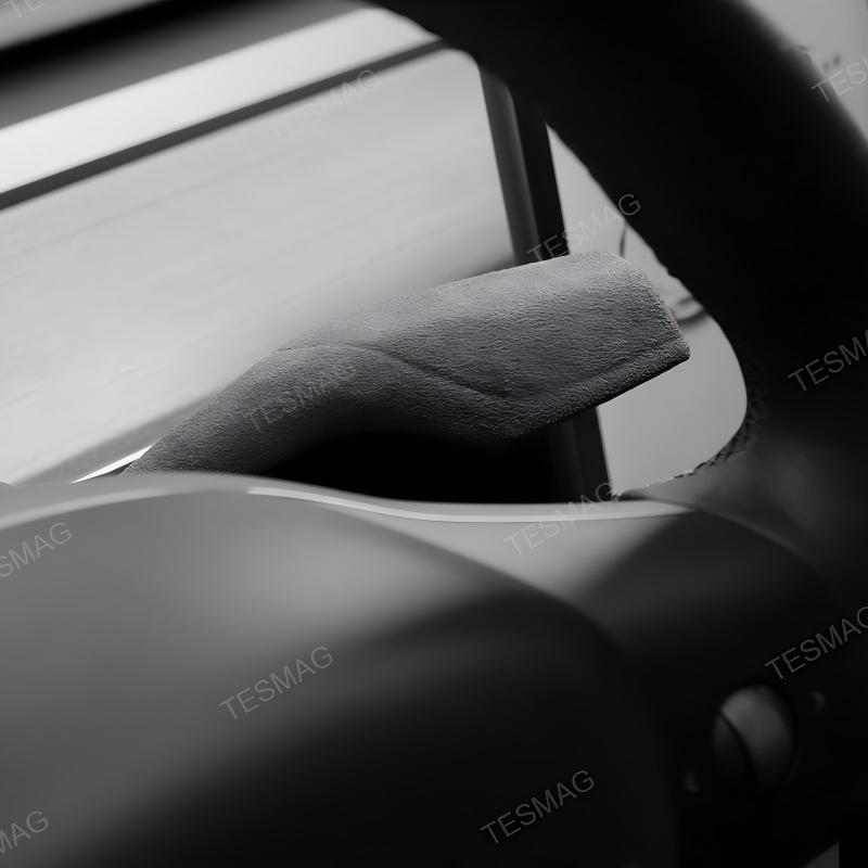 Alcantara Turn Signal Stalk Covers for Tesla Model 3/Y