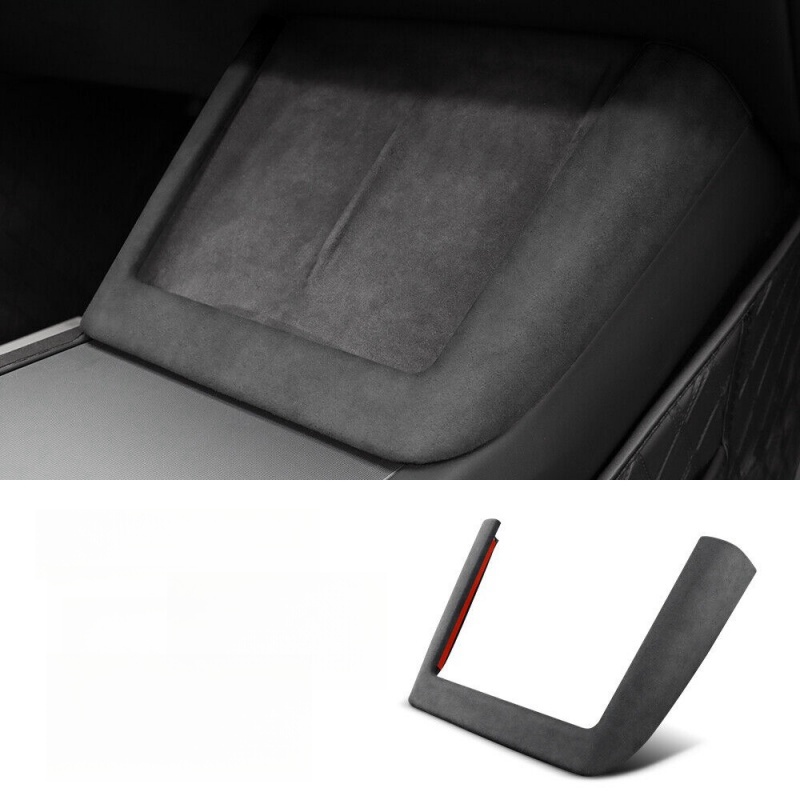 Alcantara Wireless Charging Frame Cover for Tesla Model 3 Highland