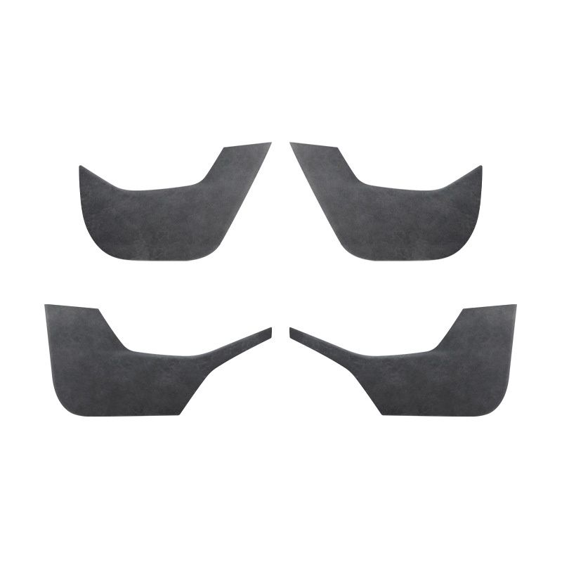 Alcantara door kick protection mat for Tesla Model 3/Y