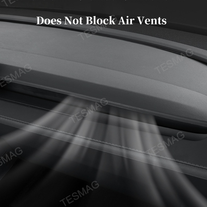 All-Inclusive Silicone Dashboard Cover for Tesla Model 3/Y