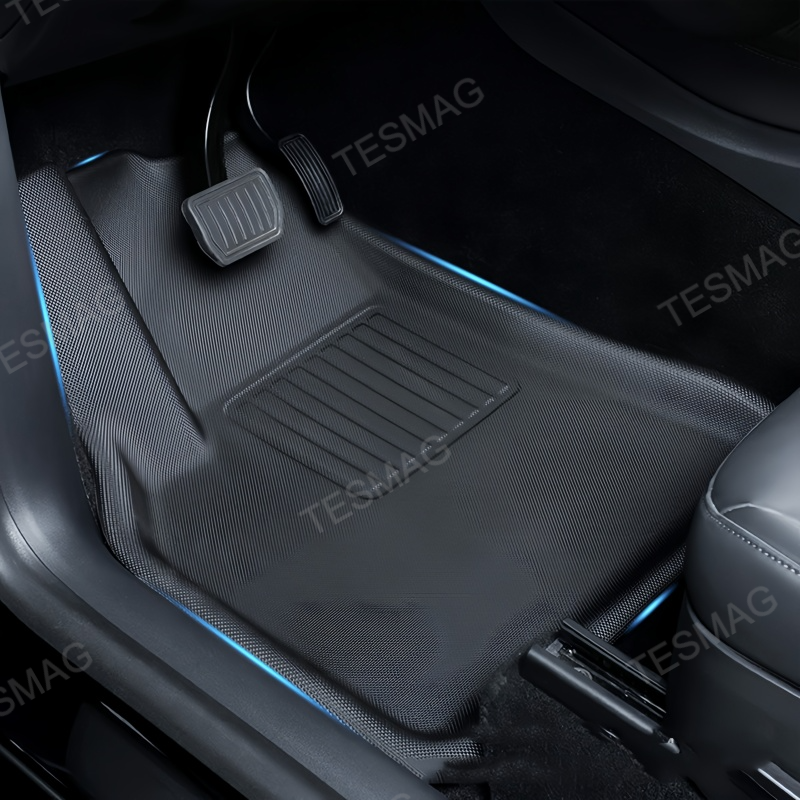 All Weather Floor Mats Set for Tesla Model Y Juniper 2025+